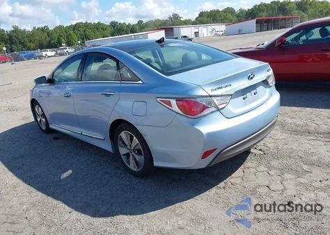 2011 Hyundai Sonata Hybrid Hybrid from USA, damaged, VIN KMHEC4A4XBA018357